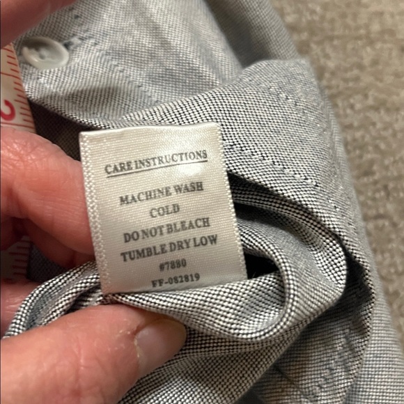 Free Fly Men’s Grey Short Sleeve Button Down Shirt Size M - Picture 7 of 8